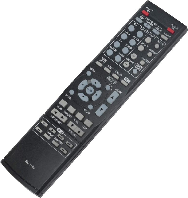 ALLIMITY RC-1149 Denon AV Receiver távirányító AVR-391 AVR-1311 helyettesítő