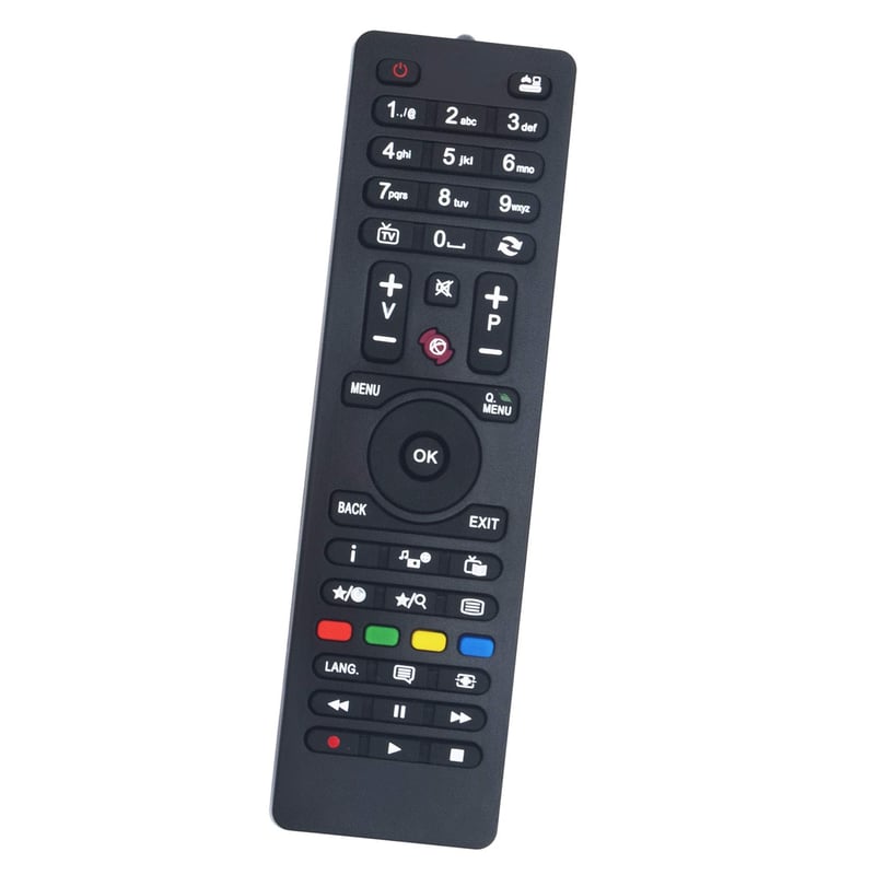Zamjenski daljinski upravljač ALLIMITY RC4849 RC4870 RC4875 za Telefunken TV - crni