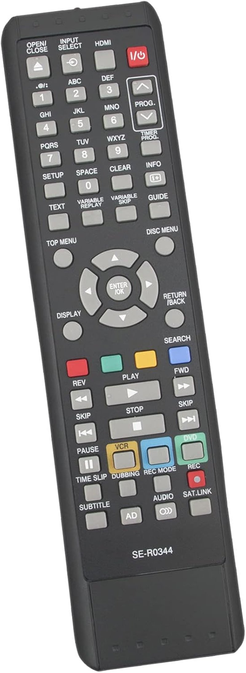 ALLIMITY SE-R0344 Toshiba VCR DVD HDD távirányító RD-XV60KB RDXV59DT kompatibilis