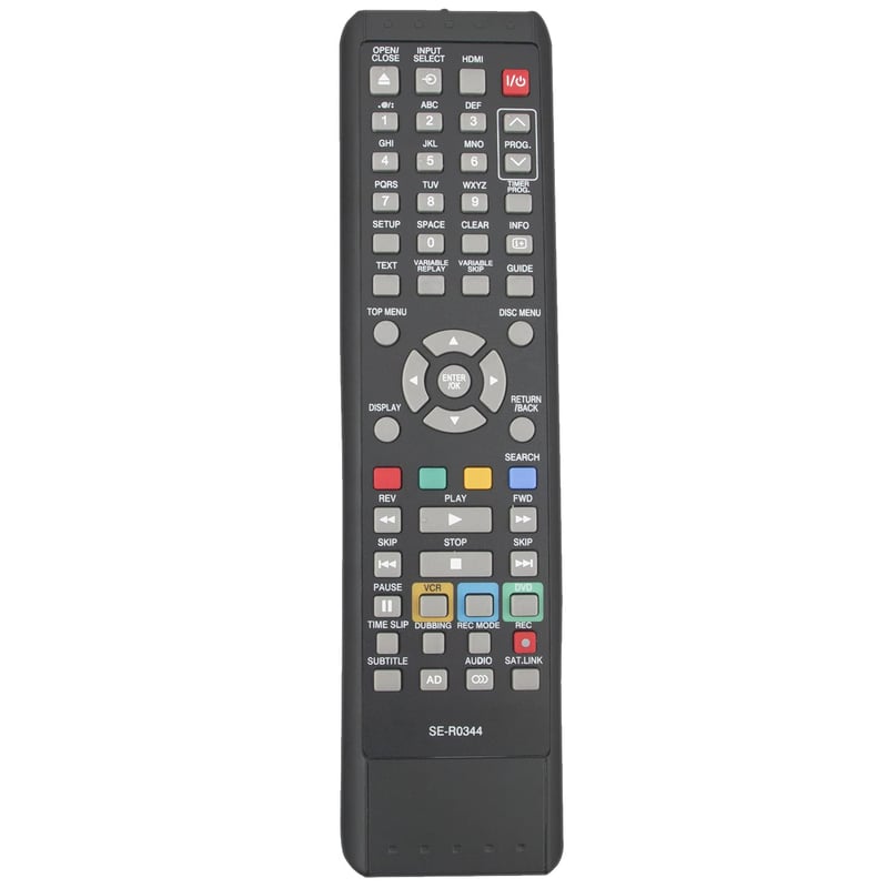 Zamjenski daljinski upravljač ALLIMITY SE-R0344 za Toshiba VCR/HDD/DVD