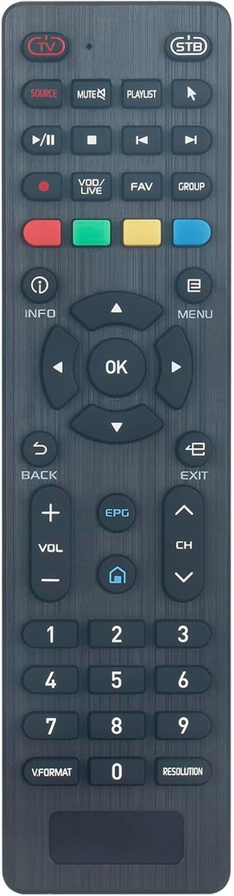 ALLIMITY Távirányító Formuler 4K Android IPTV vevőhöz Z11 Pro Max Z10 SE