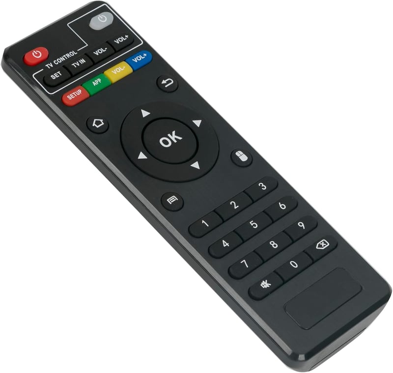 ALLIMITY Távirányító Q Plus Smart TV Box Android 11 és 9.0 kompatibilis