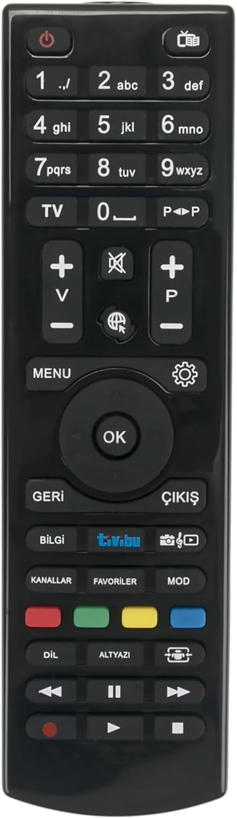 ALLIMITY Távirányító Sedea SAT DTT SF 4100 HD, ST 5100 HD-MK2 vevőegységhez