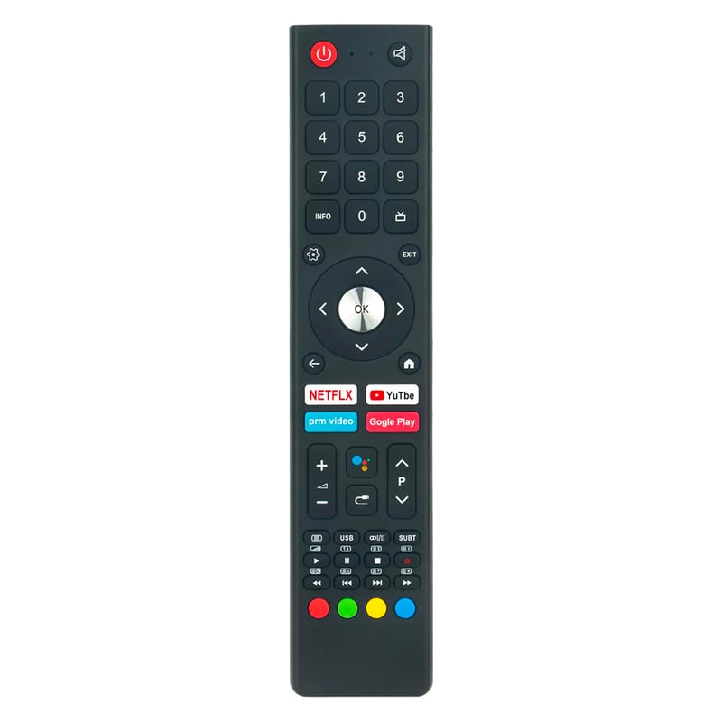 ALLIMITY Diaľkový ovládač pre TEKLIO Smart LED TV - pre modely TK32HSA11 a TK40HSA11 - Použitie bez programovania, dosah 10m, ergonomický
