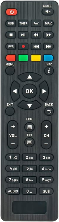 ALLIMITY Távirányító Telesystem TS 6822 TS 6821 TS 4020 vevőegységhez 1