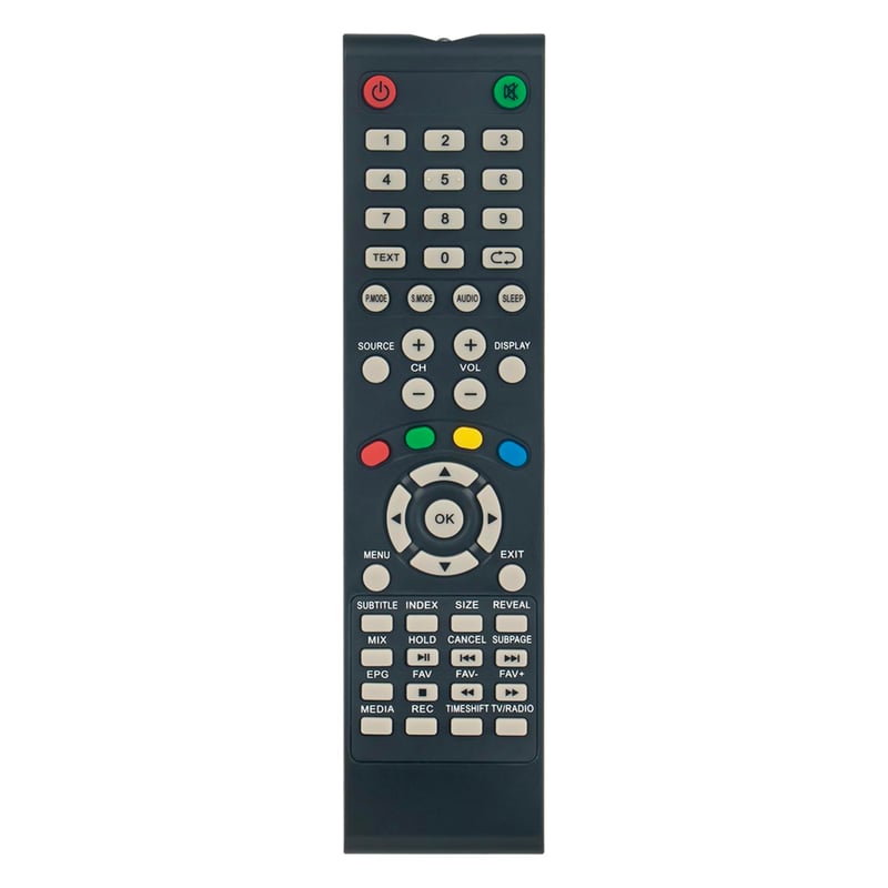 Univerzálny diaľkový ovládač ALLIMITY pre Nordmende Polaroid Zenith TV - Kompatibilný s modelmi K32DLT5H K40DLT5F ND28N2000C ZYS40FHD, dosah 10m