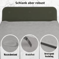 Allinside laptop tok 13" MacBook Air/Pro készülékekhez, vízálló matt PU bőr - szürke 3