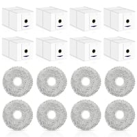 Sada príslušenstva Alloytool pre Ecovacs Deebot T30 Omni / T30 Pro Omni - 16 ks (8 mopovacích utierok + 8 vreciek na prach) 1