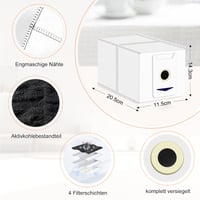 Sada príslušenstva Alloytool pre Ecovacs Deebot T30 Omni / T30 Pro Omni - 16 ks (8 mopovacích utierok + 8 vreciek na prach) 3