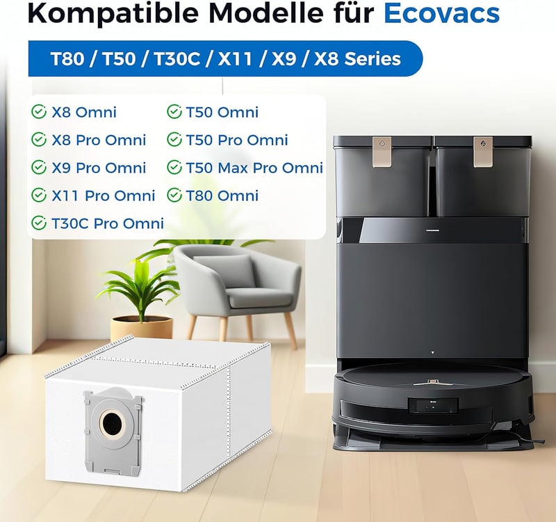 Alloytool Ecovacs Deebot T30 Omni/Pro Omni 16 részes kiegészítő szett