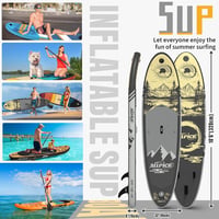 ALLPICK Premium SUP Deszka Szett Felfújható Paddleboard Kamerataartóval 7