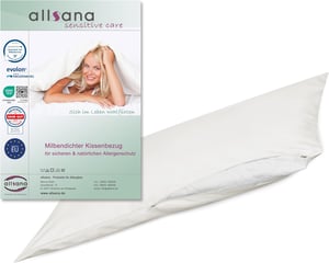 Allsana navlaka za jastuk protiv grinja za alergičare - 40x140 cm