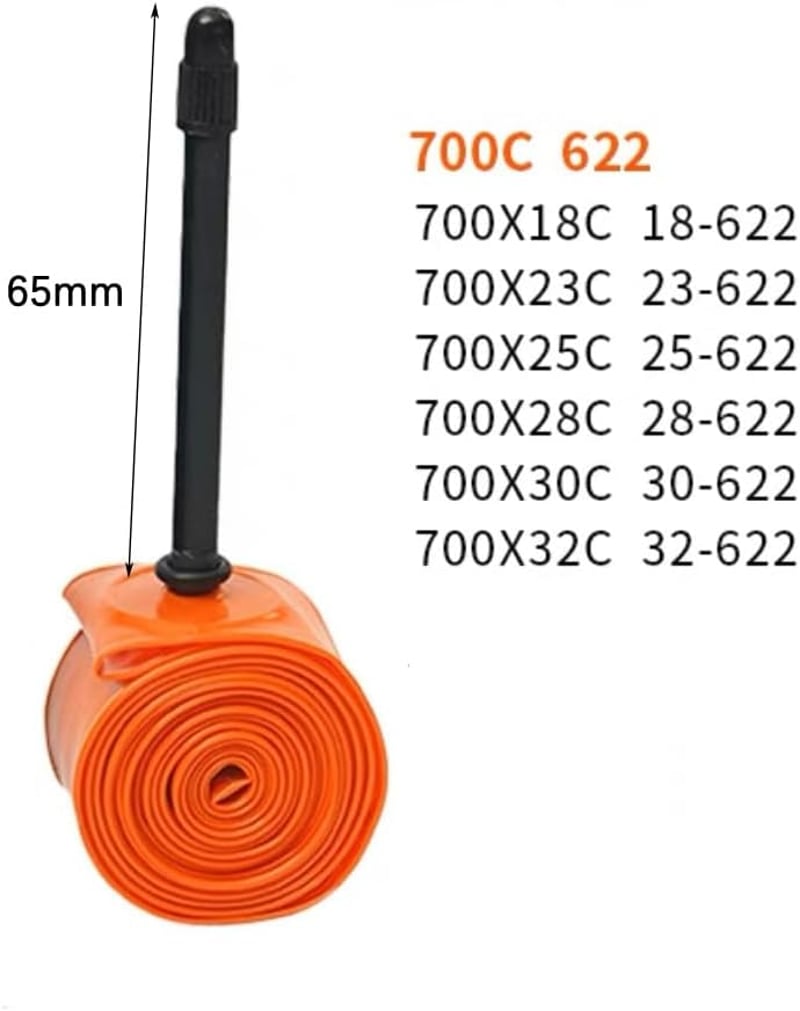 Alnicov 700C kerékpár belső gumi 65mm TPU 2db hegyikerékpárhoz és országúti kerékpárhoz