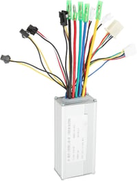 Alomejor 36V 48V 500W Kefe Nélküli Motor Vezérlő Lámpa Kábelezéssel E-bike Kerékpár Roller Elektromos Bicikli Alkatrész 1