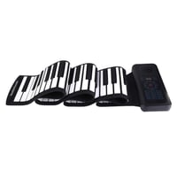 Alomejor 88 Tipki Sklopivi Klavir - Prijenosna Digitalna Tipkovnica s USB MIDI Povezivanjem, Ugrađenim Zvučnikom, Za Početnike 1