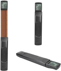 Alomejor Zsebgitár Digitális 6 Bund Akkord Gyakorló Eszköz Forgó Kijelzővel Kezdőknek Hordozható Gitár Tréner 5