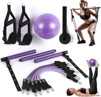 ALongSong Ellenállásos Gumiszalag Szett 6 db Fitnesz Erősítéshez Otthonhoz 1