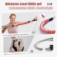 ALongSong Ellenállásos Gumiszalag Szett 6 db Fitnesz Erősítéshez Otthoni Edzéshez 3