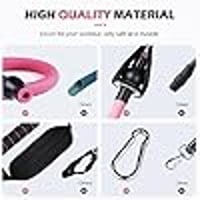 ALongSong Pilates Bar Kit 6 Ellenállásos Szalaggal Otthoni Edzéshez Állítható Magasság 3