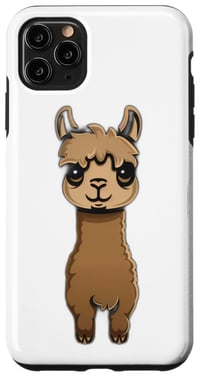 Kryt na iPhone 11 Pro Max s motívom alpaky pre milovníkov alpak 1