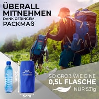 Nafukovacia kempingová a vzduchová karimatka Alpenwert na turistiku, trekking a backpacking – ultral'ahká, malé balenie – Víťaz testu 2026 3