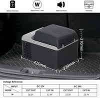 Alpicool C12PT 12L autós hűtőbox 12V kompresszoros hordozható camping fagyasztó 5