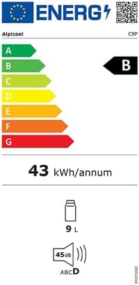 Alpicool C9PT 9L 12 V kompresszoros autós hűtőláda zöld szürke mini hűtő doboz campinghoz autó teherautó csónak lakóautó 8