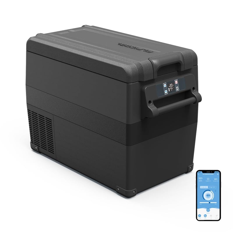 Alpicool CF55 Prijenosni auto hladnjak 55L 12V Električni mini hladnjak zamrzivač za kampiranje kamion s USB priključkom