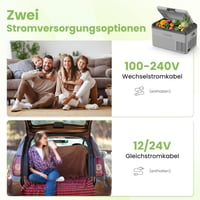 Kompresorový chladiaci box Alpicool CL30, objem 29 litrov, 12V/230V, autochladnička a mraznička 2026 5