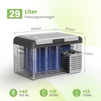 Kompresorový chladiaci box Alpicool CL30, objem 29 litrov, 12V/230V, autochladnička a mraznička 2026 2