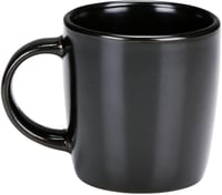 Alpina 16 részes kőedény étkészlet 4 személyre - tányér, tál, bögre szett - 16-piece, Black 3