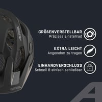 Cyklistická prilba ALPINA Carapax 2.0 pre dospelých – Ľahká a stabilná cyklistická prilba s priedušnou sieťkou a antibakteriálnym polstrovaním 57 – 62 3