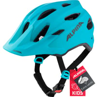 Cască de ciclism MTB Alpina Carapax JR. Flash pentru copii - Petrol Mat - 51-56 cm 1
