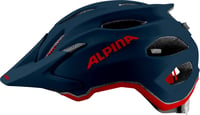 Detská cyklistická prilba Alpina Carapax JR. - indigo matná - obvod hlavy 51-56 cm 3