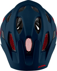 Detská cyklistická prilba Alpina Carapax JR. - indigo matná - obvod hlavy 51-56 cm 2