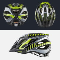 Detská cyklistická prilba Alpina FB 2.0 Jr. – čierna/oceľovosivá/neónová, 50 – 55 cm 5