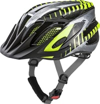 Detská cyklistická prilba Alpina FB 2.0 Jr. – čierna/oceľovosivá/neónová, 50 – 55 cm 4