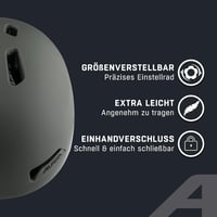 ALPINA Haarlem Városi Kerékpáros Sisak Felnőtteknek Könnyű Állítható - 52-57 cm, Coffee-Grey Matte 3