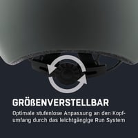 ALPINA Haarlem Városi Kerékpáros Sisak Felnőtteknek Könnyű Állítható - 57 - 62 cm, Coffee-Grey Matte 5