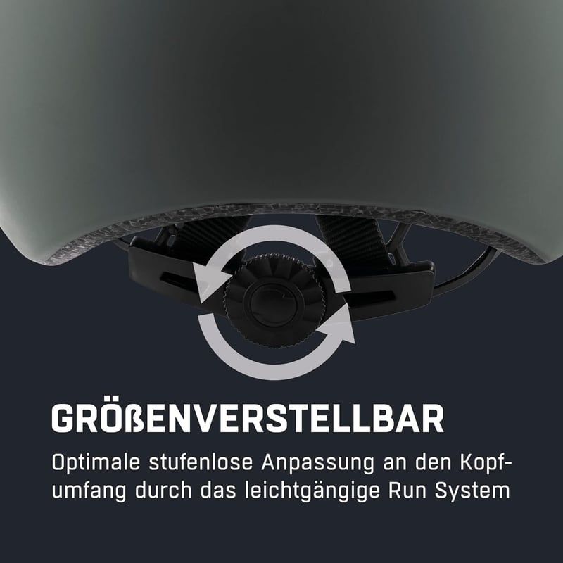 ALPINA Haarlem Városi Kerékpáros Sisak Felnőtteknek Könnyű Állítható - 57 - 62 cm, Coffee-Grey Matte