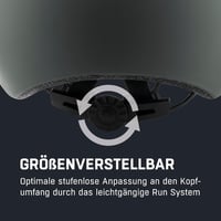 ALPINA Haarlem Városi Kerékpáros Sisak Felnőtteknek Könnyű Állítható - 52-57 cm, Coffee-Grey Matte 5