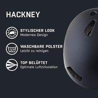 Detská cyklistická prilba Alpina Hackney – indigo – obvod hlavy 51-56 cm 2