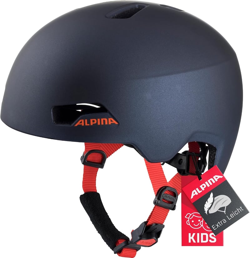 Detská cyklistická prilba Alpina Hackney – indigo – obvod hlavy 51-56 cm