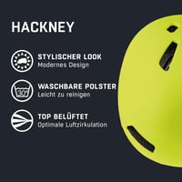 Detská cyklistická prilba ALPINA Hackney, veľkosť M (51 – 56 cm), ľahká, odolná proti nárazom, odvetraná, s LED svetlom 2