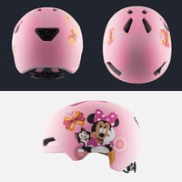 Detská cyklistická prilba ALPINA Hackney s motívom Minnie Mouse, veľkosť S (47-51 cm), ľahká a odolná proti nárazu, s integrovaným LED svetlom, optimálne vetranie 5