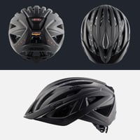 Cască de ciclism urban ALPINA Haga LED, negru mat, circumferință cap 51-56 cm, unisex 4