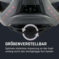 Cyklistická prilba Alpina Haga Unisex s LED svetlom pre dospelých 5