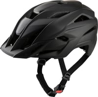 Cască de ciclism MTB ALPINA Kamloop, negru mat, circumferință cap 55-59 cm, cască de protecție pentru adulți cu absorbție de șoc 1