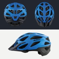 Cască de ciclism MTB ALPINA Mythos 3.0 L.E. – Dazzling Blue Matt, 52-57 cm, cască pentru adulți ușoară și bine ventilată 4