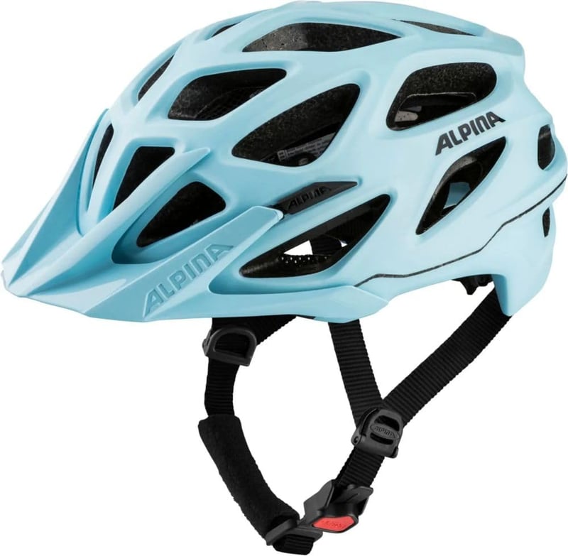Cască MTB ALPINA Mythos 3.0 L.E. – Pastel-Blue Matt, 57-62 cm, Cască pentru adulți ușoară și bine ventilată